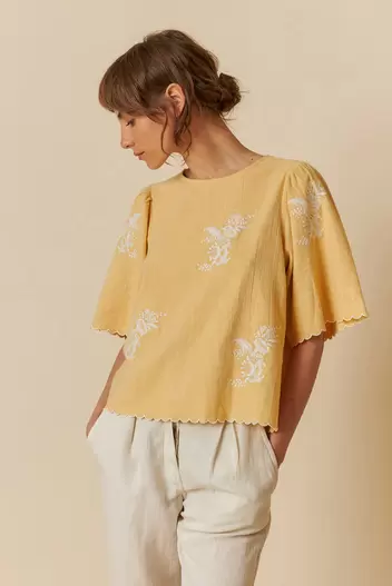 BLUSA MANGA MARIPOSA