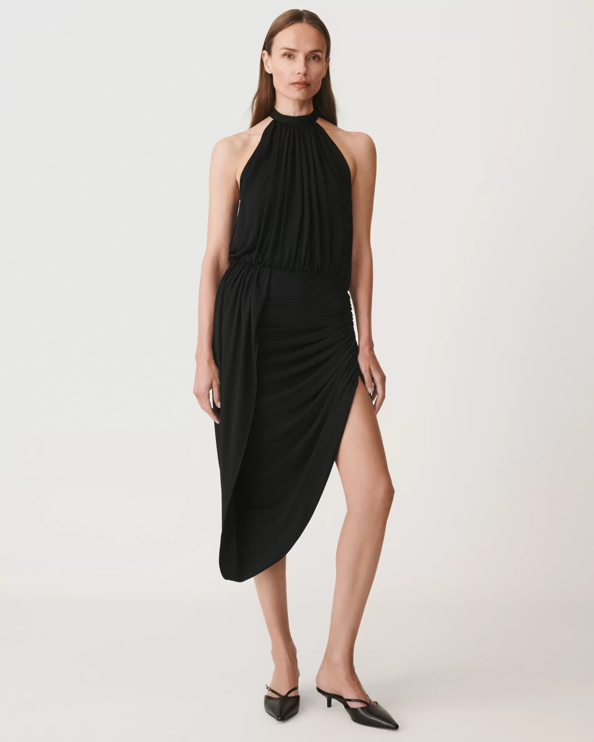 VESTIDO HALTER ASIMÉTRICO 50TH ANNIVERSARY
