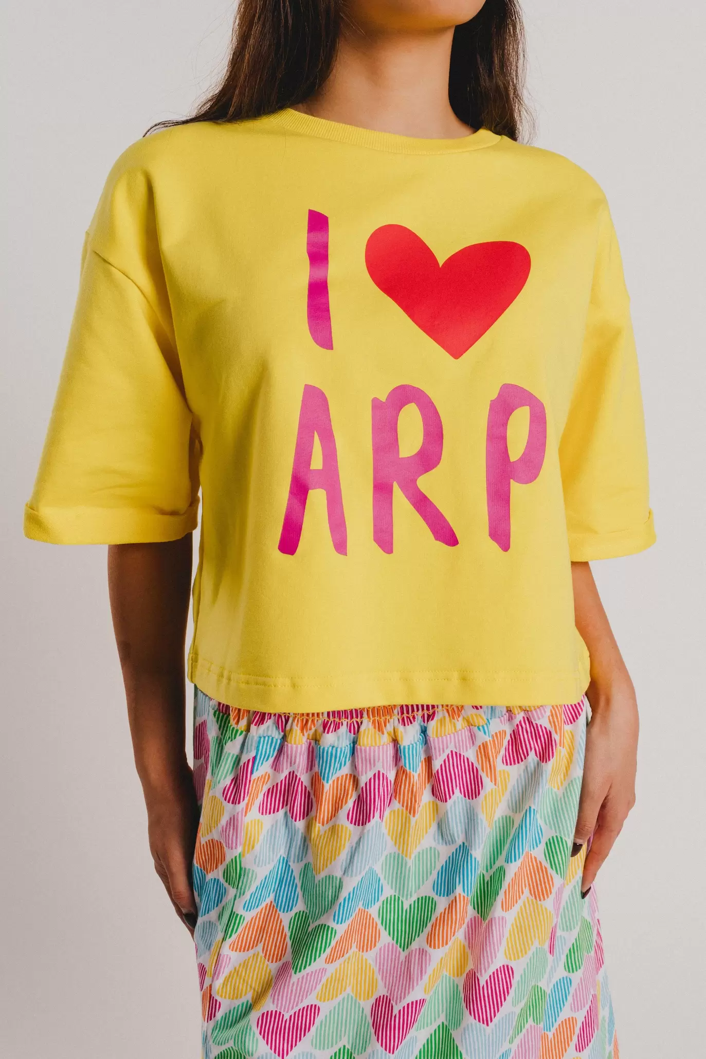 CAMISETA AMARILLA ARP