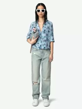 Camisa Telmos 100% Seda