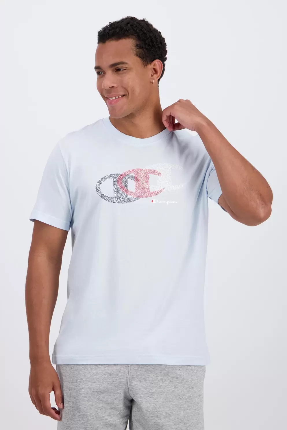 Trilogo Camiseta Algodón Hombre Azul