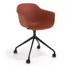 Silla Giratoria Alice, con ruedas