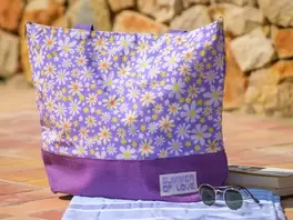 Bolso de playa floral – Summer of love