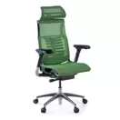 Silla Ergonómica Pofit2, modelo premium, estructura negra