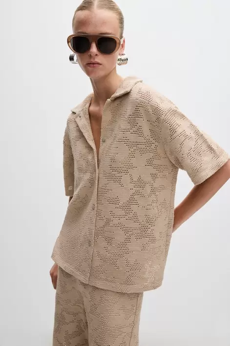 Camisa crochet