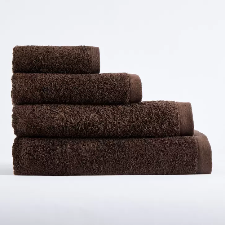 Toalla algodón550 gr/m2 chocolate