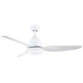 Ventilador de techo con luz led limbo blanco
