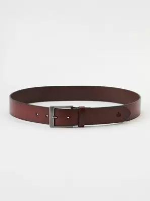 Brown Leather Belt for Men