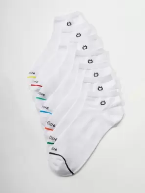 Pack of 7 White Socks for Men