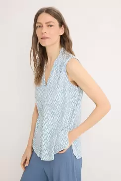 Blusa sin mangas
