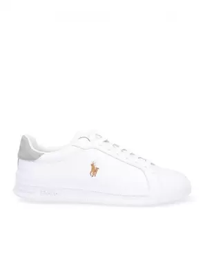ZAPATILLA POLO RALPH LAUREN HERITAGE COURT WHITE GREY