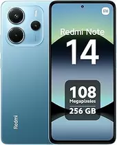 XIAOMI Redmi Note 14 - Smartphone 8+256GB, 6.67" AMOLED FHD+ 120Hz Display, MediaTek Helio G99-Ultra, 108MP Camera, TurboC...