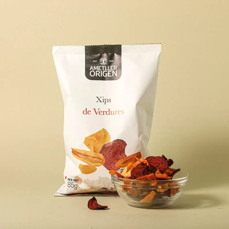 Xips de verdures Ametller Origen 85g