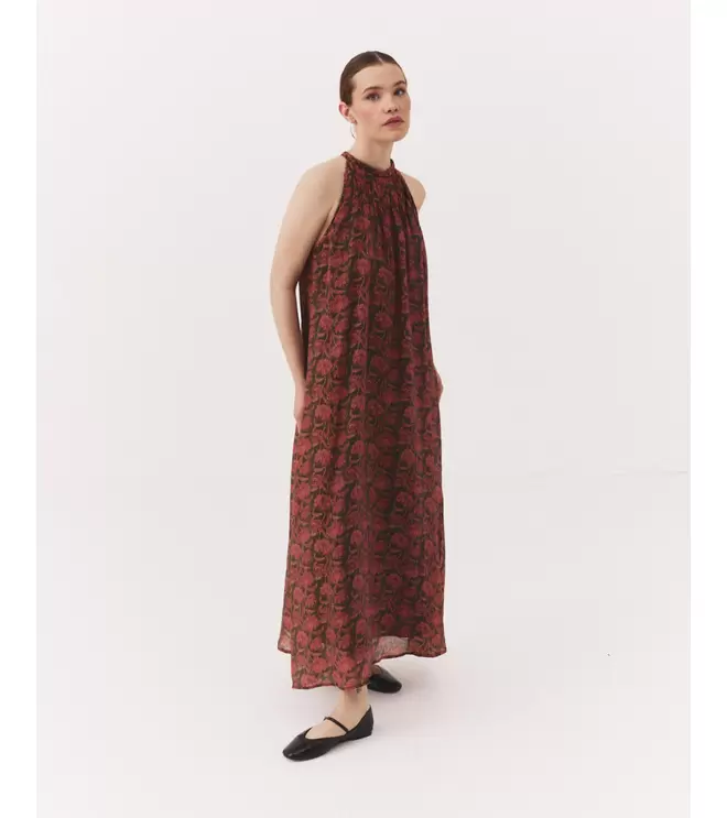 VESTIDO HALTER FLORES