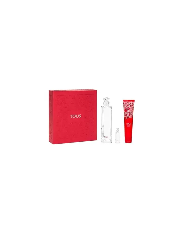 Estuche de Regalo Tous para Mujer – Eau de Toilette 90ml + EDT 4.5ml + Loción Corporal 100ml