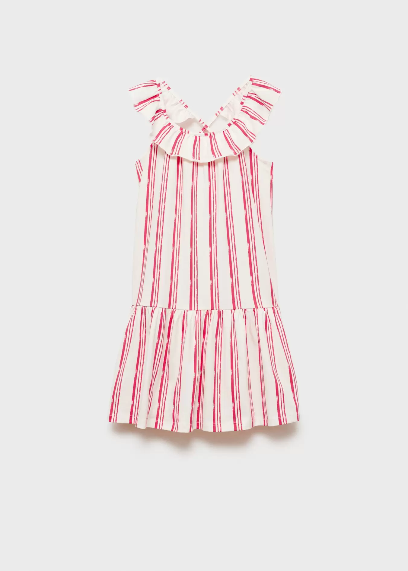 Vestido algodón rayas