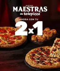 2x1 en todas las pizzas