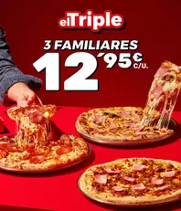 El Triple: 3 familiares desde 12,95€ c/u