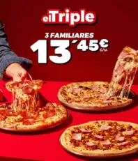 El Triple: 3 familiares desde 13,45€ c/u
