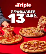 El Triple: 3 familiares desde 13,45€ c/u