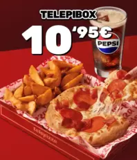 TelepiBox Pizza (2 ing) desde 10,95€