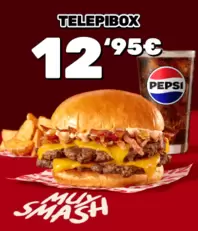 TelepiBox Hamburguesa por 12,95€