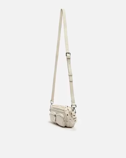 Bolso de hombro pequeño con asa bandolera extraíble