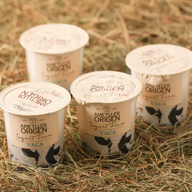 Iogurt natural de ferm Ametller Origen 125g - 4u.