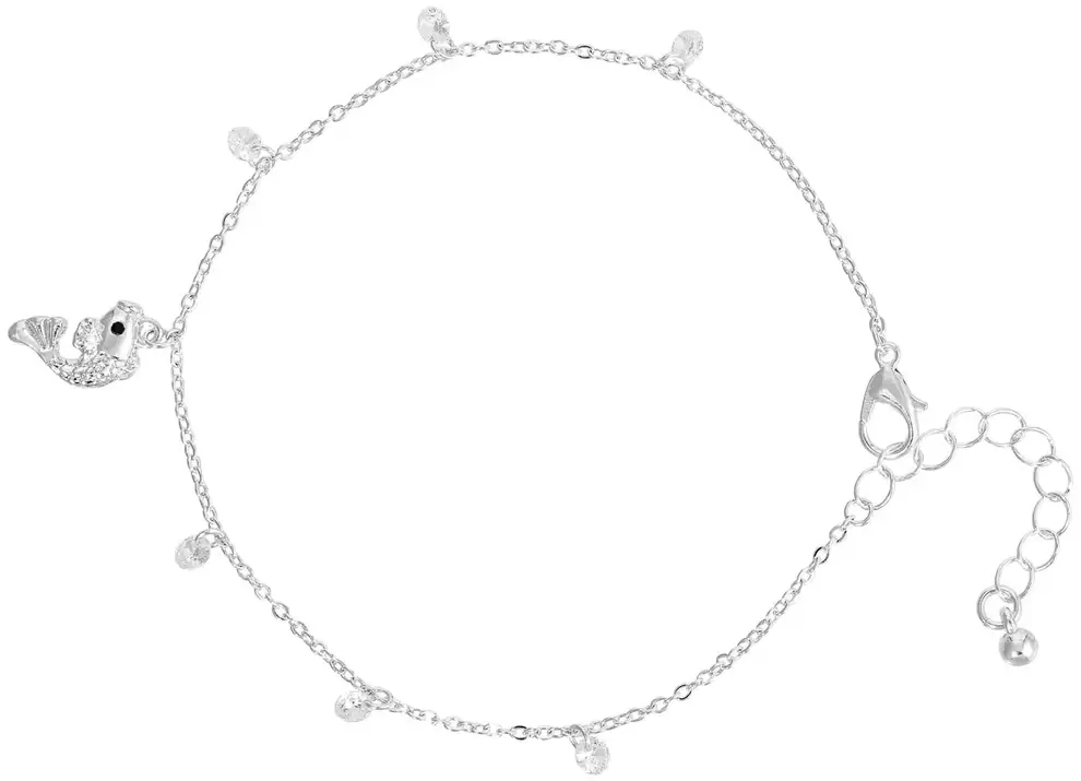 Fußkettchen - Zirconia Po...