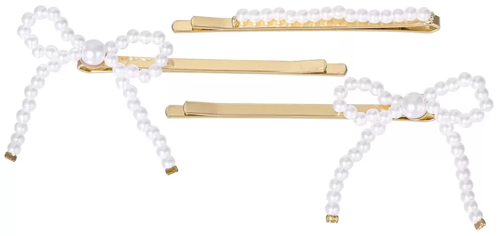 Haarnadel-Set - Pearly Bo...