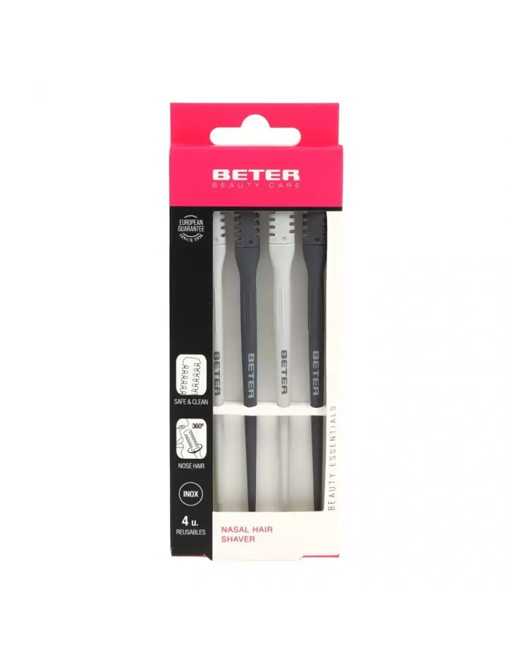 Beter Cuchilla Nasal Corta Pelos 4 ud