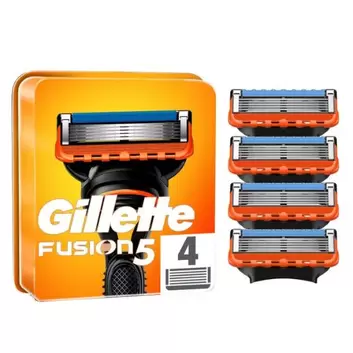 Gillette fusion5 maquinilla cuchillas afeitar 4 recambios