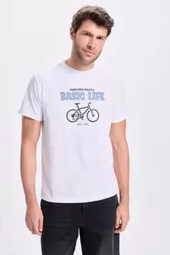 Camiseta Estampada Springfield