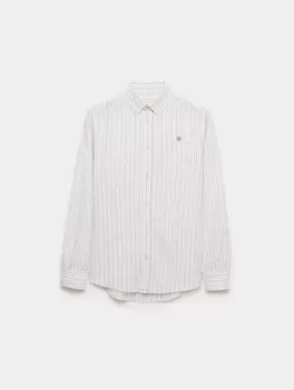 CAMISA LINO RAYAS BD CORAL