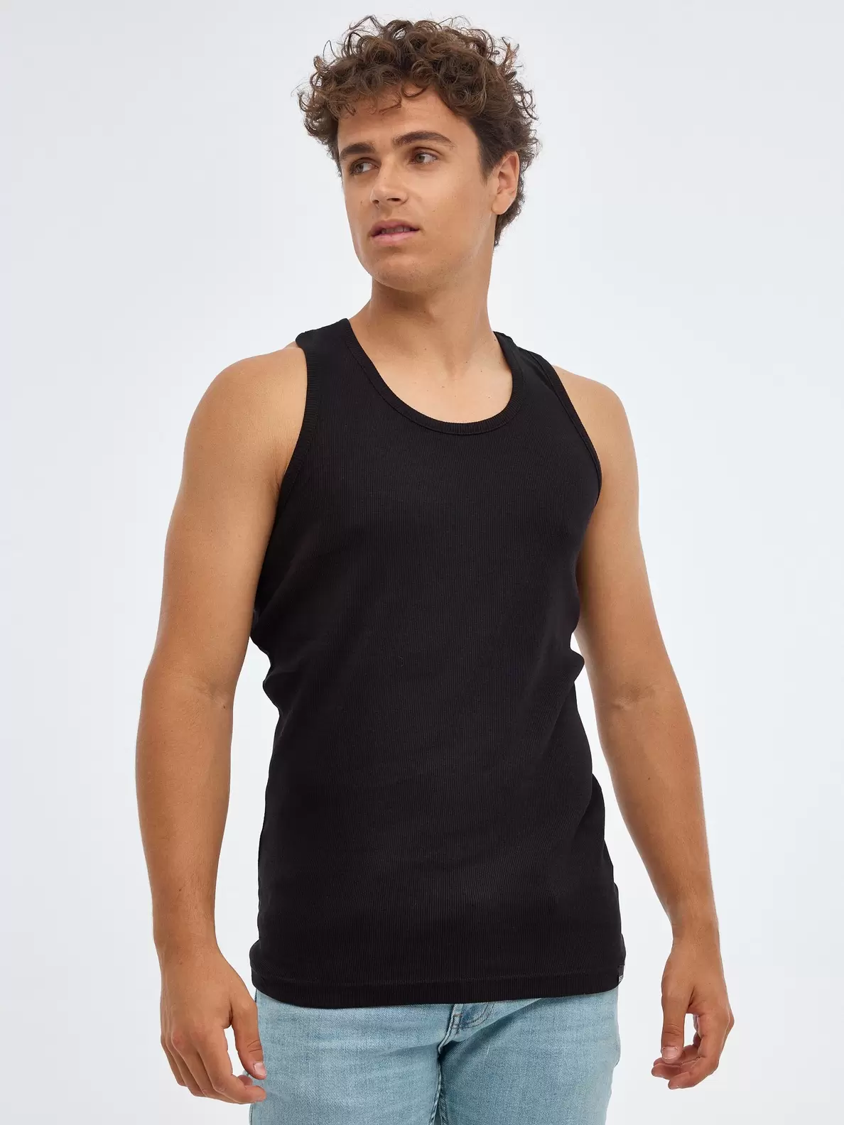 Camiseta básica espalda...