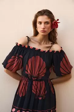Printed dress