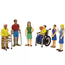 6 figuras discapacidades