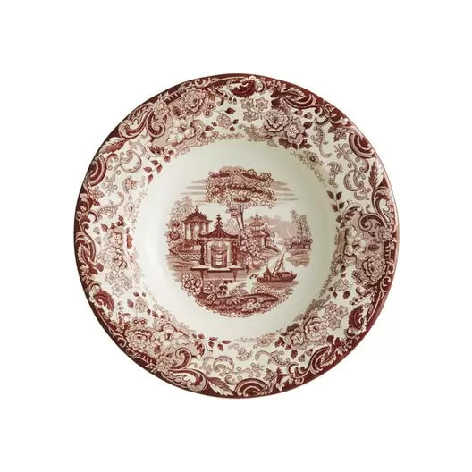 Plato hondo colección 202 Rosa