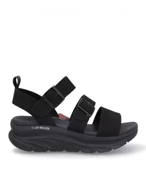 SANDALIA PLANA SKECHERS 119234 BLACK