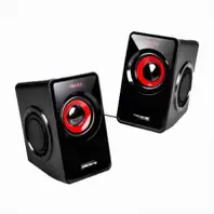 ALTAVOCES TACENS 2.0 MARS GAMING NEGRO/ROJO