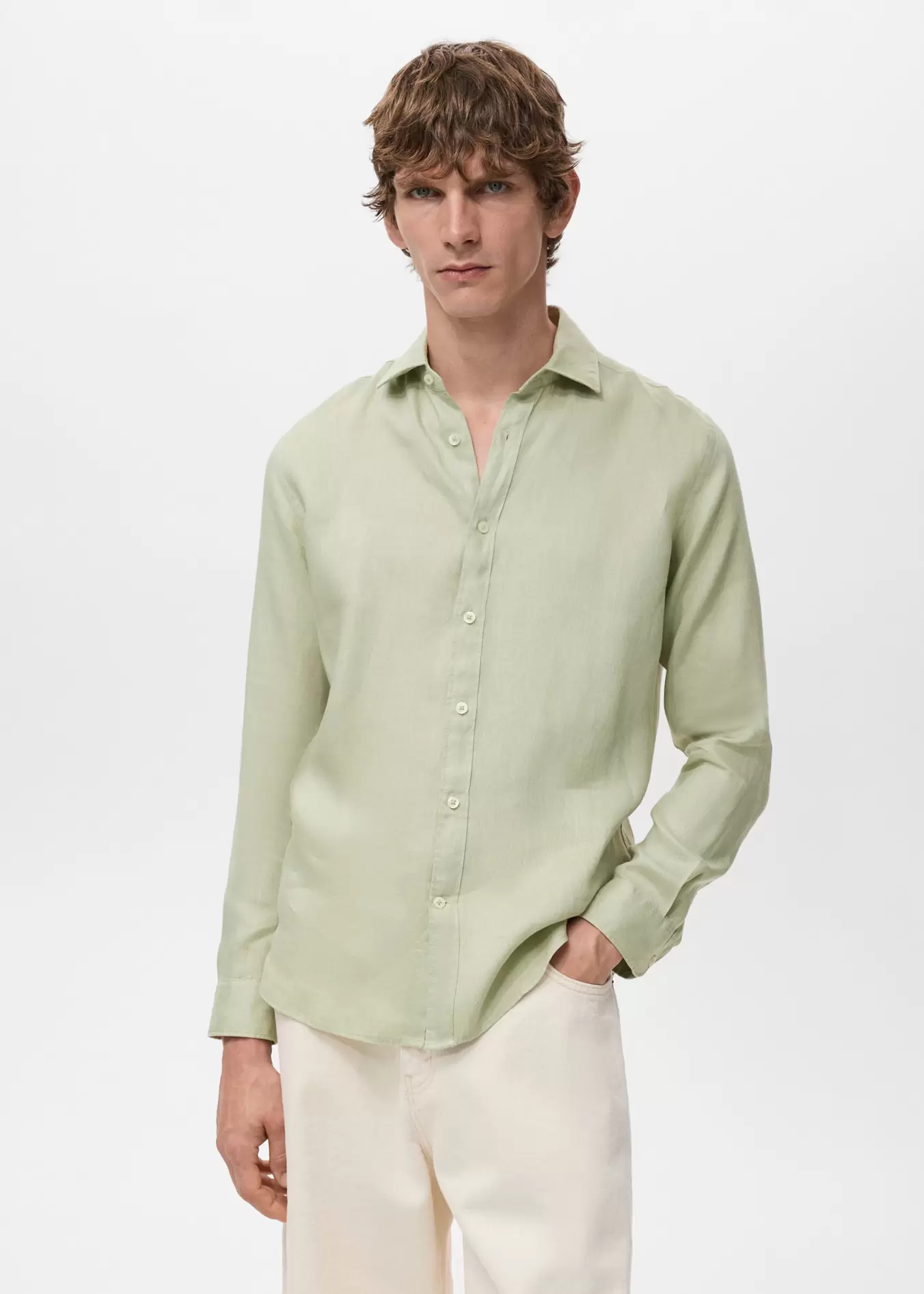 Camisa 100% lino