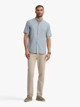 CAMISA LINO M.CORTA MAO VERDE