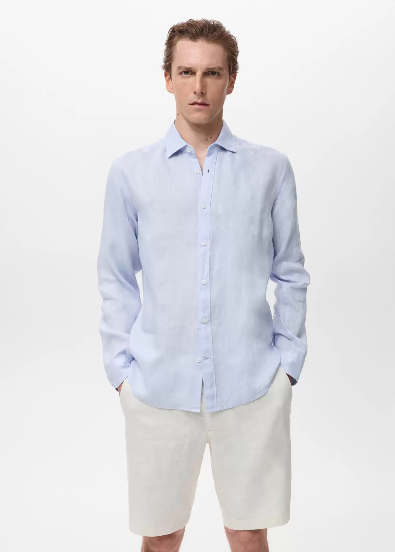 Camisa 100% lino