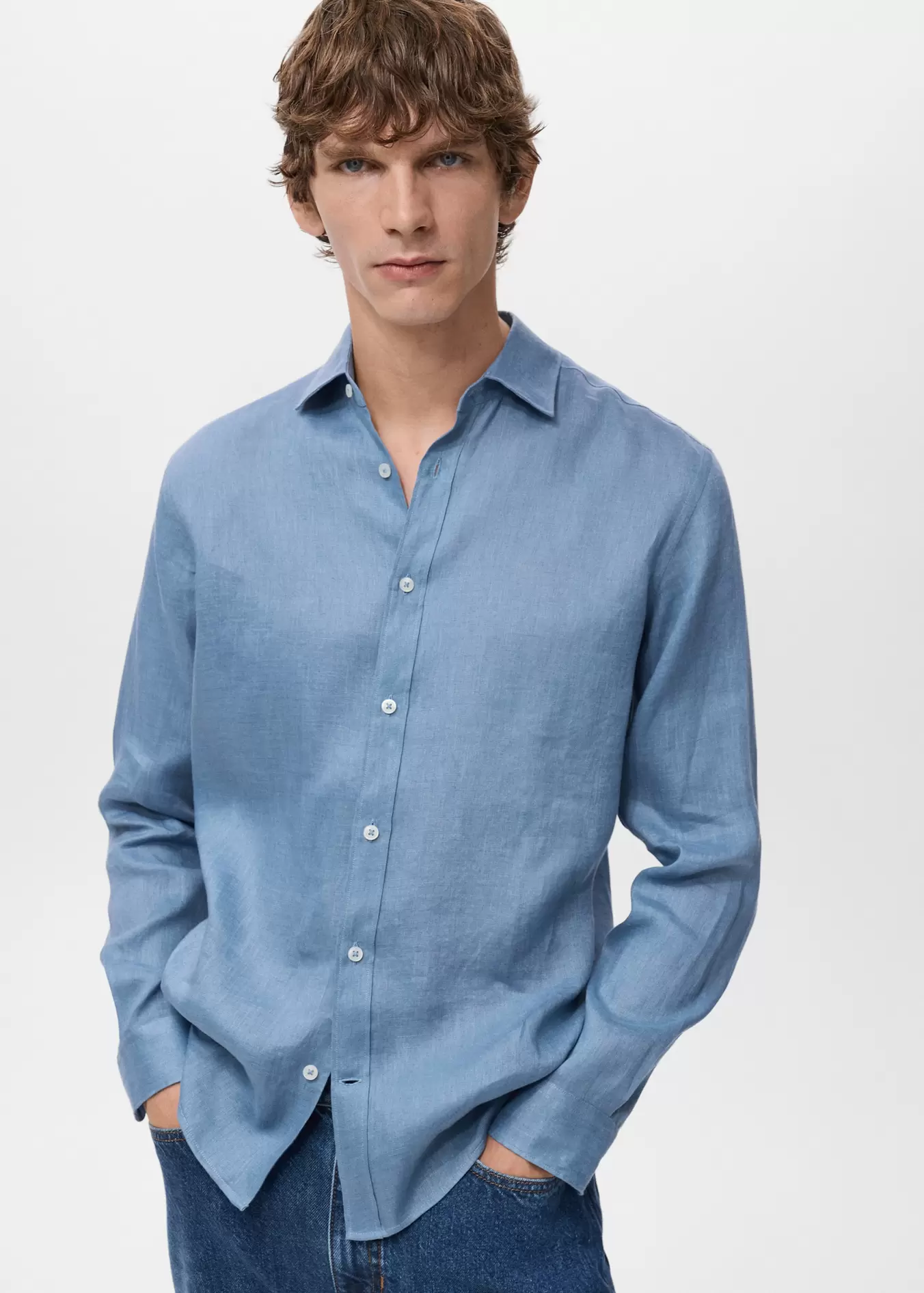 Camisa 100% lino