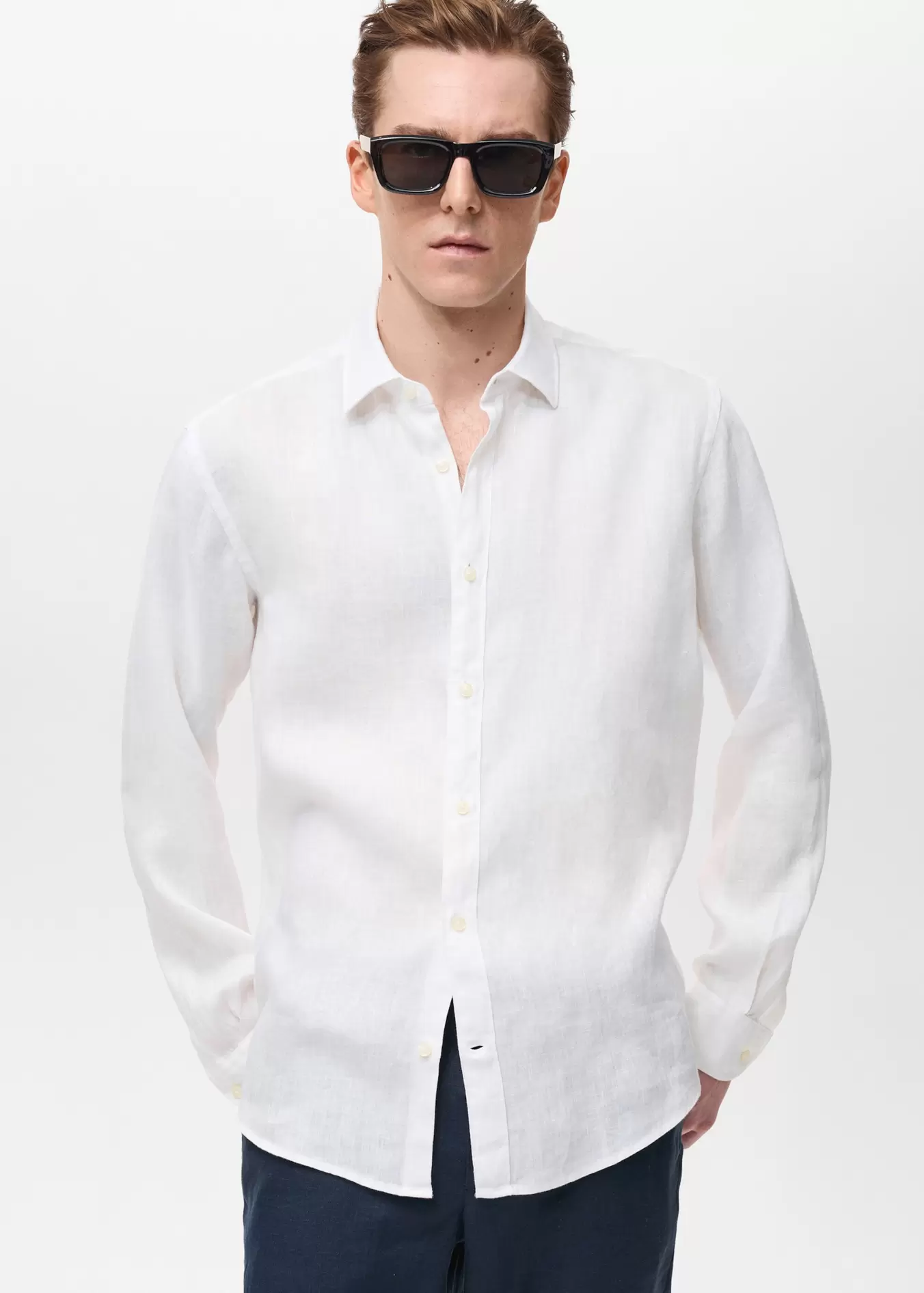 Camisa 100% lino