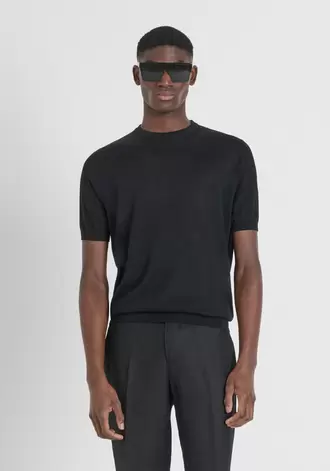 JERSEY REGULAR FIT EN MEZCLA DE LINO HILO SUPER SUAVE