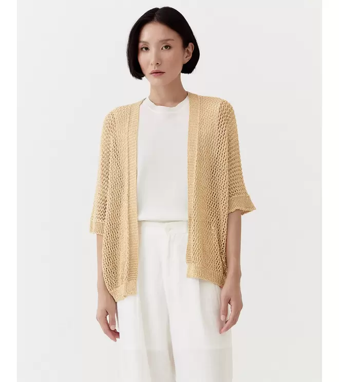 KIMONO CALADO MANGA MURCIÉLAGO