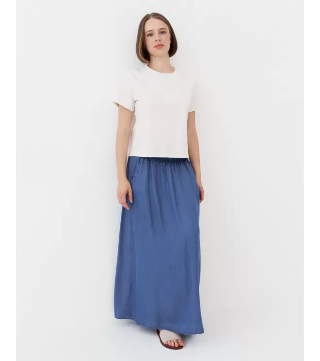 FALDA LYOCELL DENIM