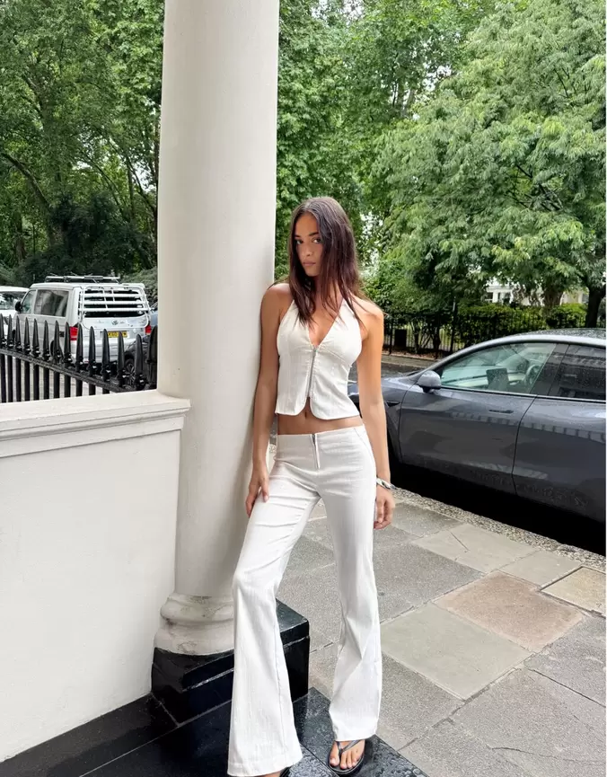 Top halter bengalina