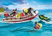 71464 - Bote de bomberos con moto acuática